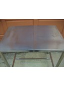 Table inox centrale