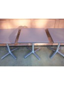 3 tables de terrasse pliantes