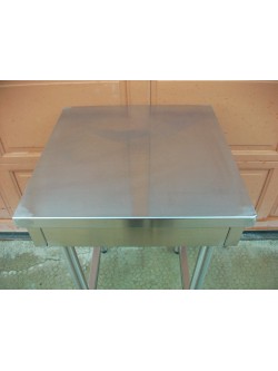 Table inox centrale