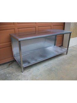 Table inox centrale / ilot